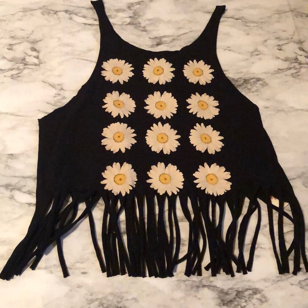 Forever 21 Sunflower CropTop D20
